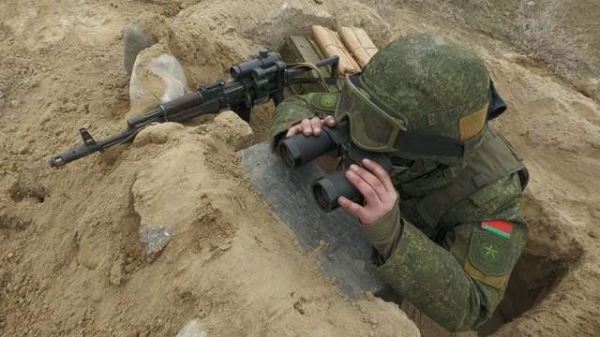 Белорусские военные провели штабную тренировку по применению войск в оборонительной операции